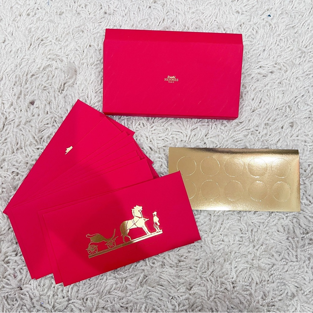 Hermes Chinese new year red envelopes